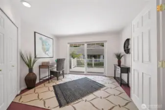 Second bedroom or office area.
