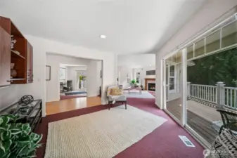 Study Room and/or dining room