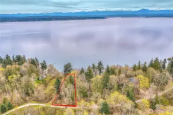 Approximate property lines.