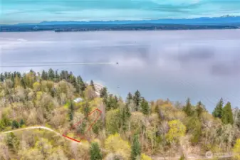 Approximate property lines.