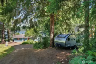Extra parking for camper