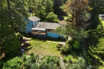 Back of home