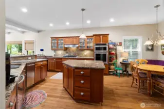 Granite counters.