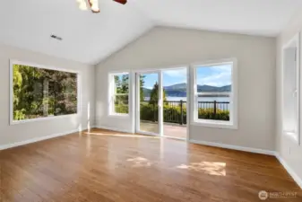 Owner's suite on second floor.