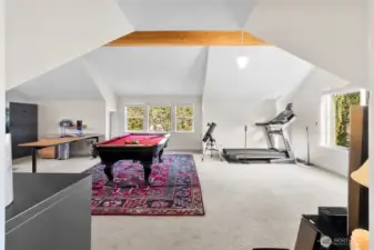 HUGE bonus room that could be split to add another bedroom if needed.