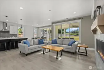 Open concept living