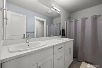 Upstairs bath.