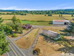Facing S from Wynooche Valley Rd.
