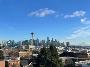 From the rooftop deck...