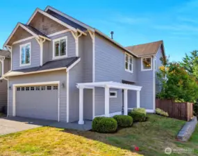 Charming Mill Creek Terrace 2198 Square Foot Craftsman situated on a prominent corner of the community.