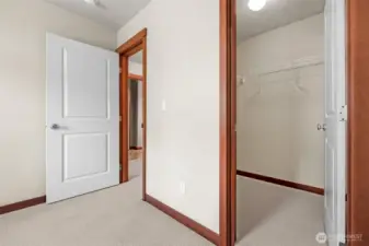Bedroom 2 features a walk-in closet.