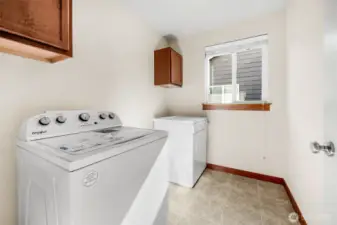 Upstairs Laundy.