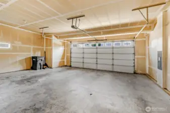 465 Foot Garage has room for storage and more.