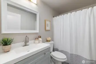 Updated Full bath! This unit truly feels brand new!