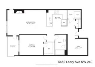 Spacious and smart layout.