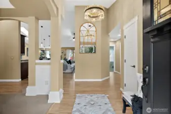 From kitchen, to the formal dining room