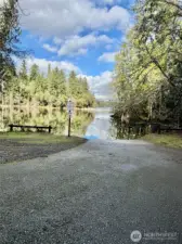 Another one of 6 beaches/boat launch