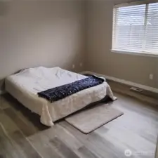 Main bedroom large enough for a king size bed.