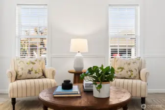 Sit a while and tuck into your favorite author...