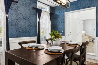 Old World charm as you dine a bit formally tonight!