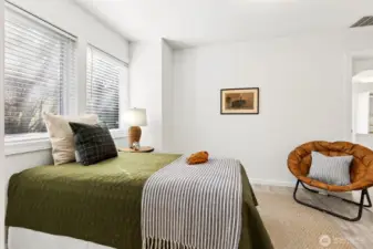 This Bedroom also has continental bathroom