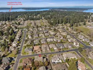 And not far from the U. S. Open's Chambers Bay golf course