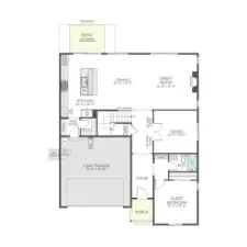 Main Floor- Plan 300 Floor Plan- For Marketing purposes only