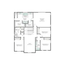 Second Floor - Plan 300 Floor Plan- For Marketing purposes only