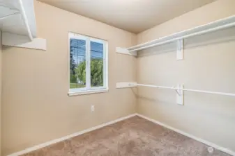 Primary Walk-in Closet