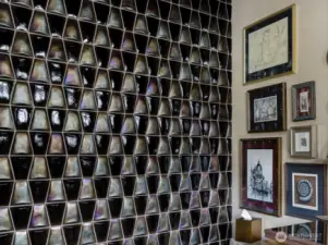 Glass tiles are gorgeous.