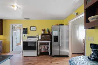 Stove and Refrigerator included with sale.
