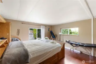 Primary bedroom. Windows on the home have been replaced in the last three years
