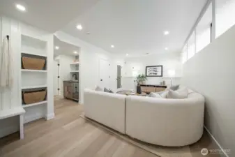 Basement rec room. There is also an additional movie room with great acoustics.