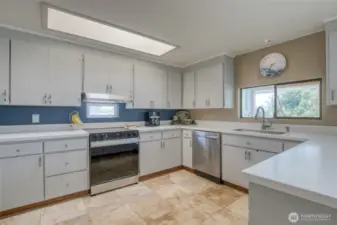 remodeled kitchen