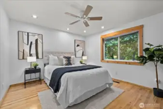 Bedroom #2 in the main home.