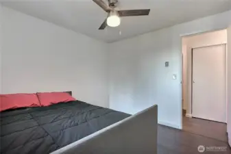First bedroom in hallway.
