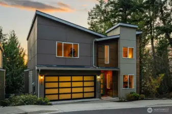 Tucked away on a quiet dead-end street, this beautiful home blends modern style with serene Pacific Northwest surroundings