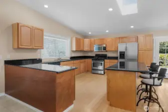 Updated Kitchen with Room to Cook