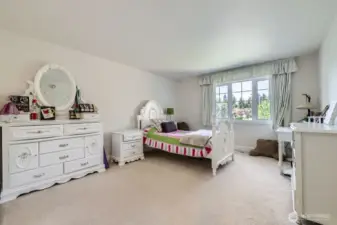 Spacious bedrooms