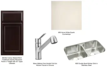 Kitchen design selections