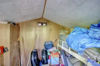 Insulated multiuse shed