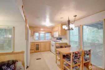 Kitchen and dining