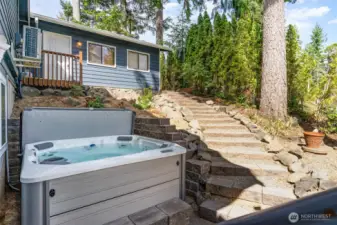 Spot for 6-person hot tub (negotiable)