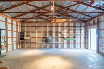 Inside of Garage