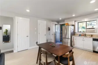 Two Large Closets for Storage/Pantry Space