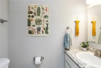 Half Bath Upstairs