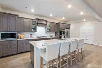 Beautiful chef's kitchen