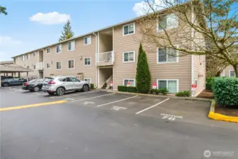 Plenty of visitor parking.