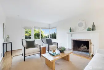 Deck access through the main living area