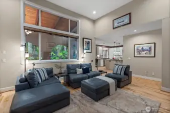 family room, so cozy